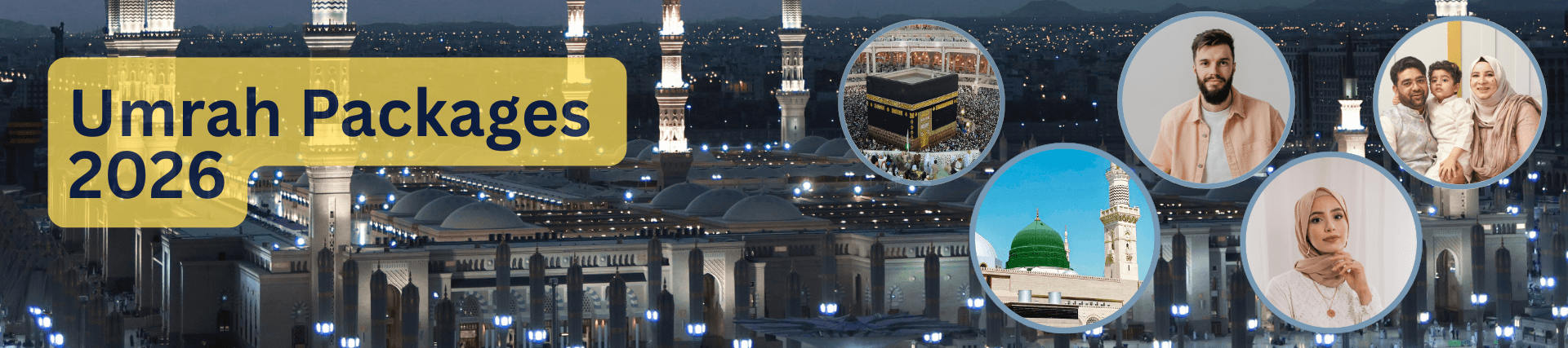 Umrah packages with Ayat Tour