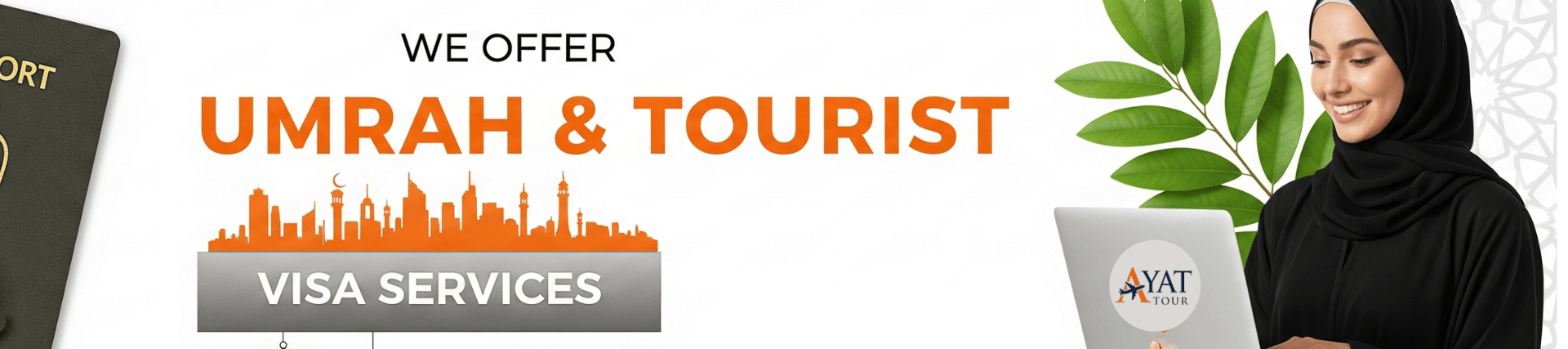 Ayat Tour visa services – secure your Umrah travel documents